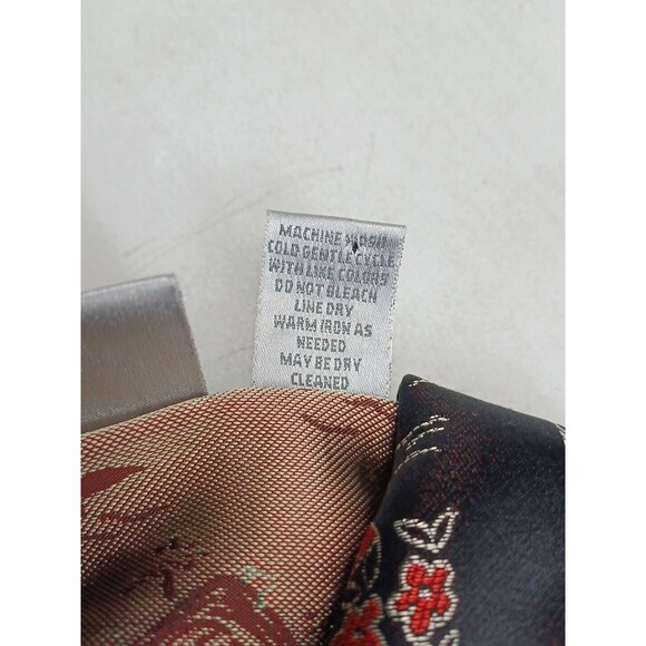 Chico's Art-to-Wear Rayon Silk Chinese Japanese Tapestry Art Vest Jacket Sz 2 - Picture 10 of 10